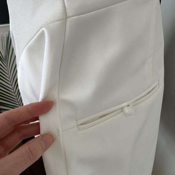 BHLDN Strapless Corset Dress Wedding Rehearsal Minimalist Modern Elegant - Picture 10 of 16